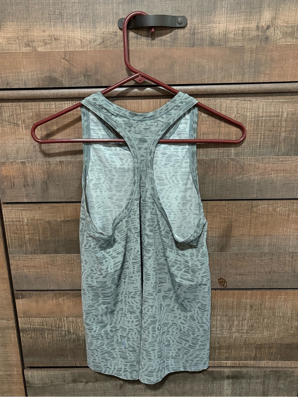 Athleta Mint Patterned Racerback Tank - Picture 2 of 6